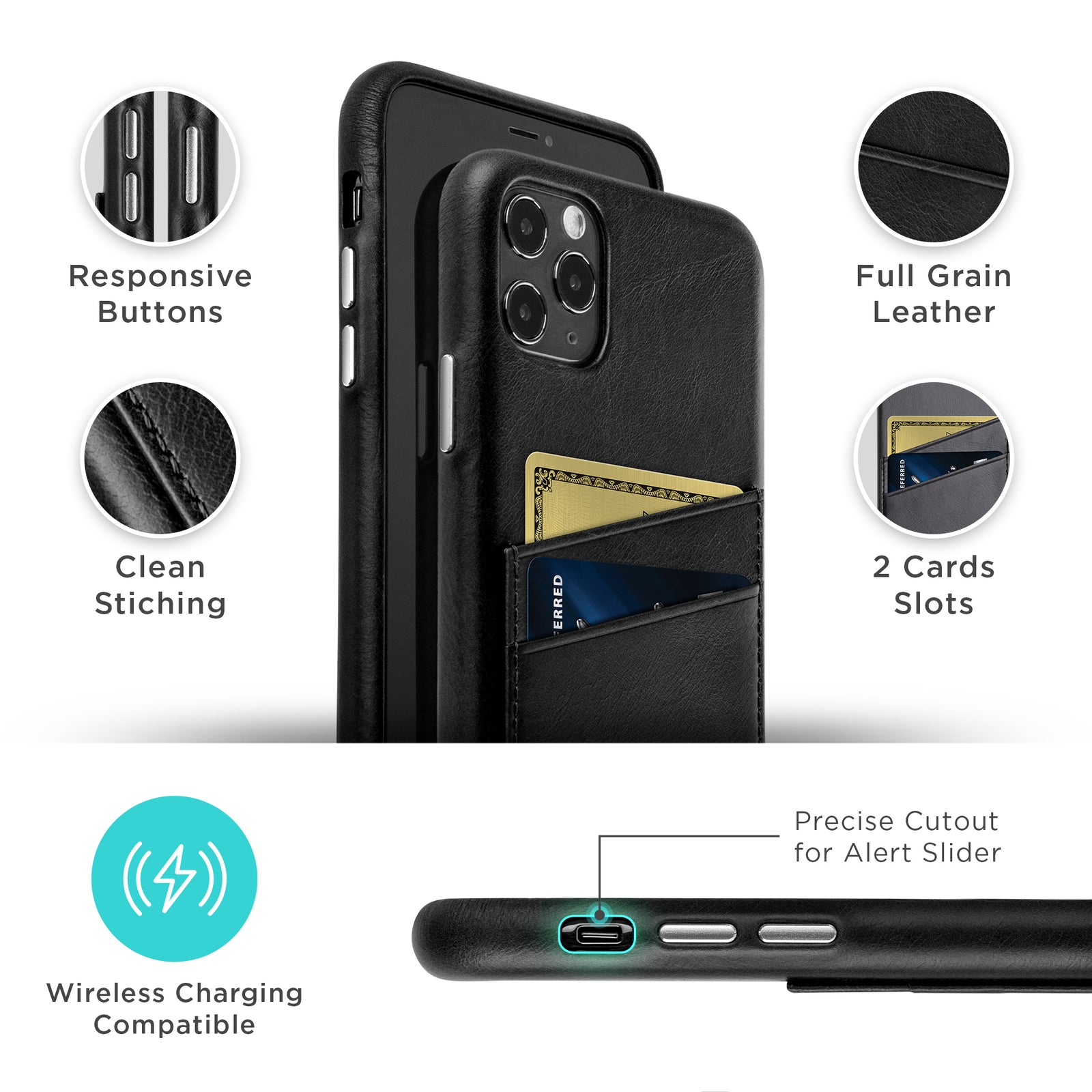 $36.54 LV Non-slip Support Leather Case For iPhone 11 Pro Max